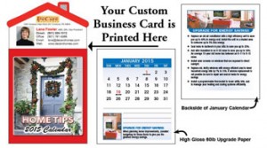 Tear Off Magnectic Calendars with Home Tips