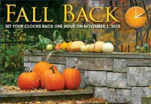 Fall Time Change Postcards for Real Estate Agents