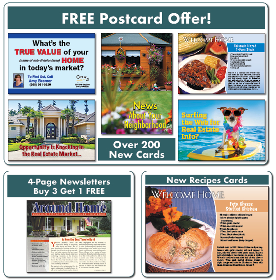 real estate marketing postcard offer