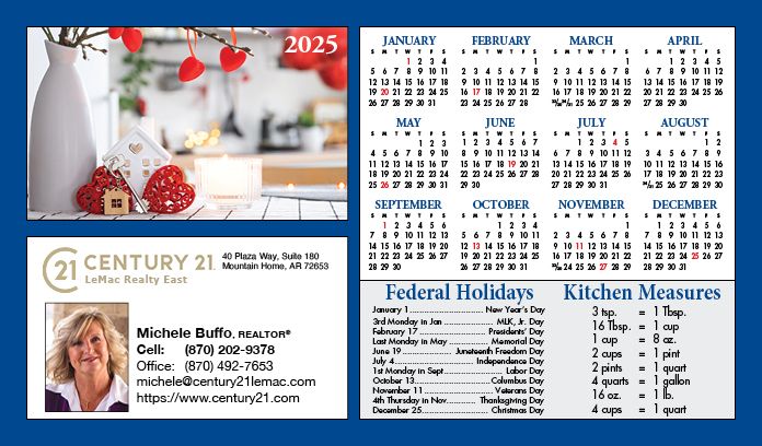 Real Estate Jumbo Postcard Calendars