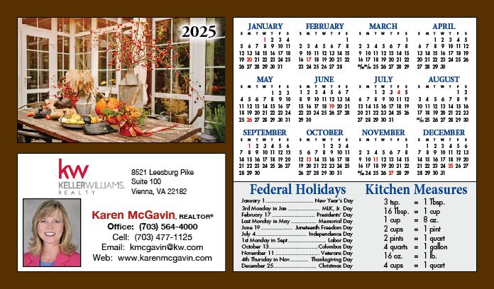 Real Estate Jumbo Postcard Calendars