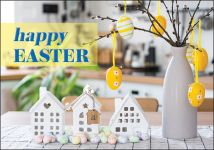 Holiday Cards: Easter House Key