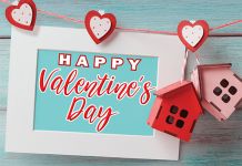 Holiday Cards: Valentine Heart & House