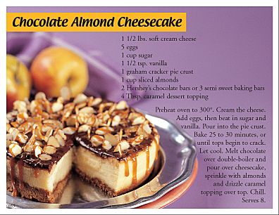 ReaMark Products: Chocolate Almond Cheesecake