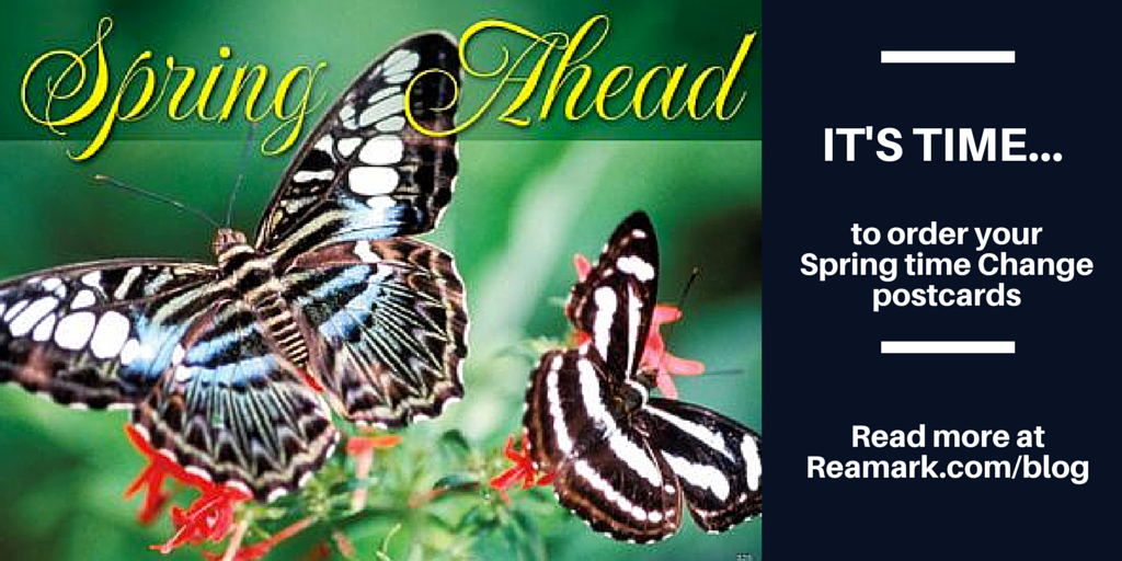 Real estate marketing tools blog archive spring time change postcards 