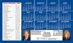 Real Estate Jumbo Postcard Calendars