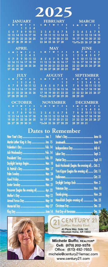 Real Estate Calendars | Reamark personalized real estate calendars